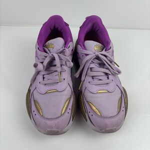Puma Women's Purple and Gold Athletic Shoes